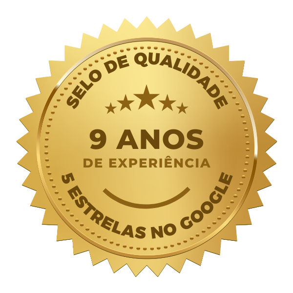 Selo de experiência Dourado